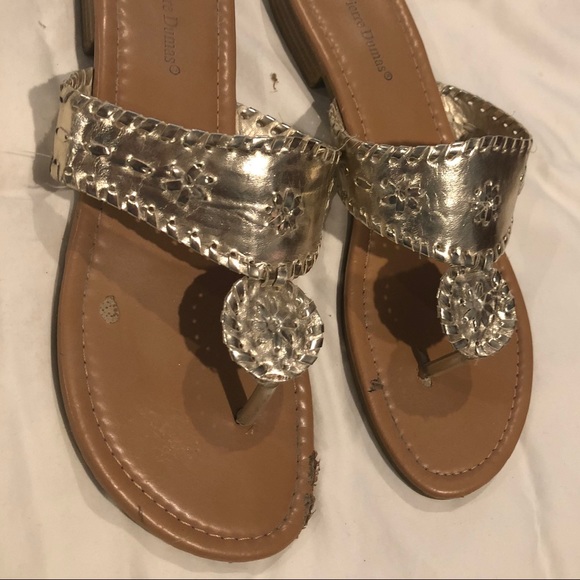 pierre dumas gold wedges